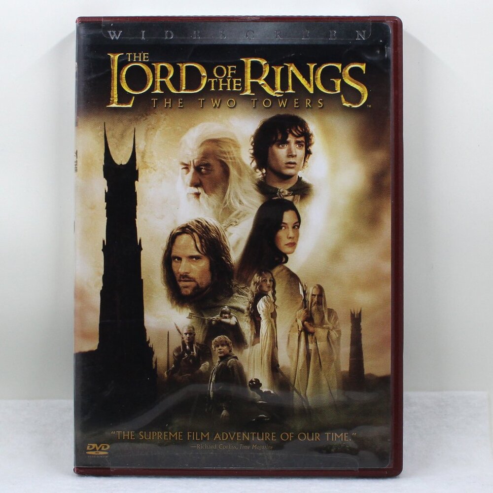 The Lord of the Rings: The Two Towers Widescreen Movie on DVD